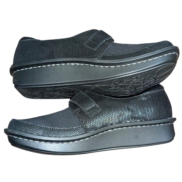 Alegria Brenna Claddagh Black Whimsigoth Strap Loafer Comfort Shoes EU 37 US 7 - Picture 7 of 11